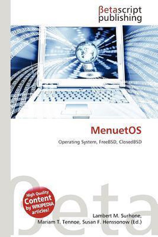 MenuetOS, Lambert M. Surhone | 9786133509788 | Boeken | bol