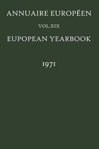 Annuaire Europeen / European Yearbook