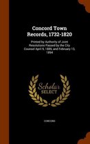 Concord Town Records, 1732-1820