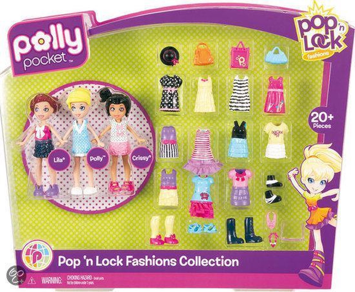 Polly Pocket Pop N Lock Mode Collectie. | bol.com