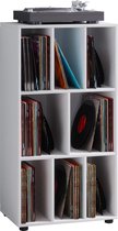 LP Vinyl opbergkast Schaltino 8 vakken wit