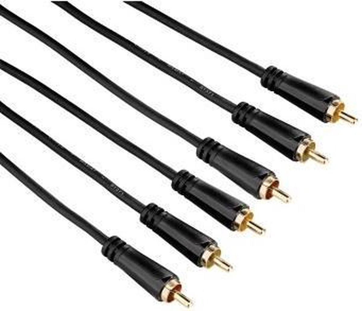 Hama 3m 3x RCA 3 x RCA Zwart