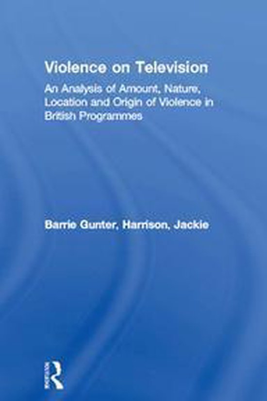Violence on Television - cover