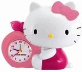 Tirelire Hello Kitty - Réveil - Plastique - Rose
