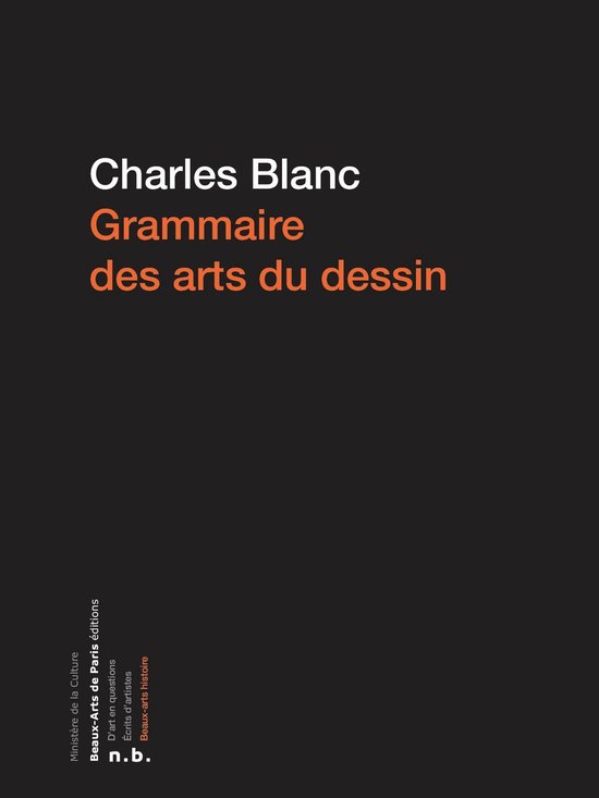 Grammaire des arts du dessin - cover