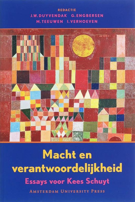 Cover van het boek 'Macht en verantwoordelijkheid / druk 1' van J.W. Duyvendak