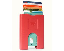 Walter Wallet Creditcardhouder - Jet Red