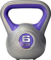 Sportbay Kettlebell - 6 kg - Grijs
