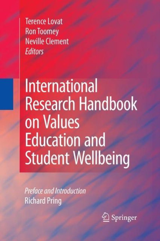 International Research Handbook on Values Education and Stud ... - cover
