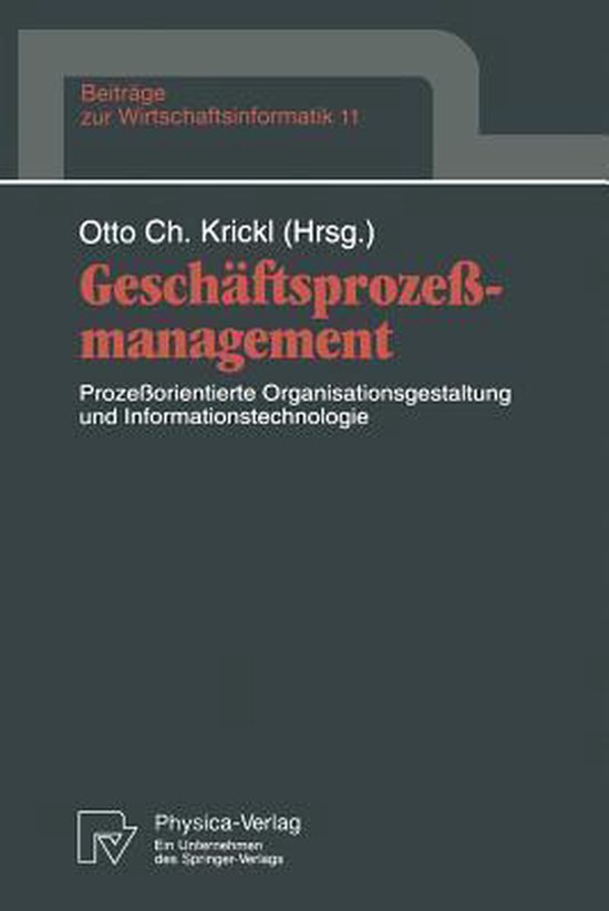Geschäftsprozessmanagement - cover