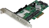 StarTech.com 2-poorts PCI Express 2.0 SATA III 6 Gbps RAID controllerkaart met 2 mSATA-sleuven en HyperDuo SSD Tiering