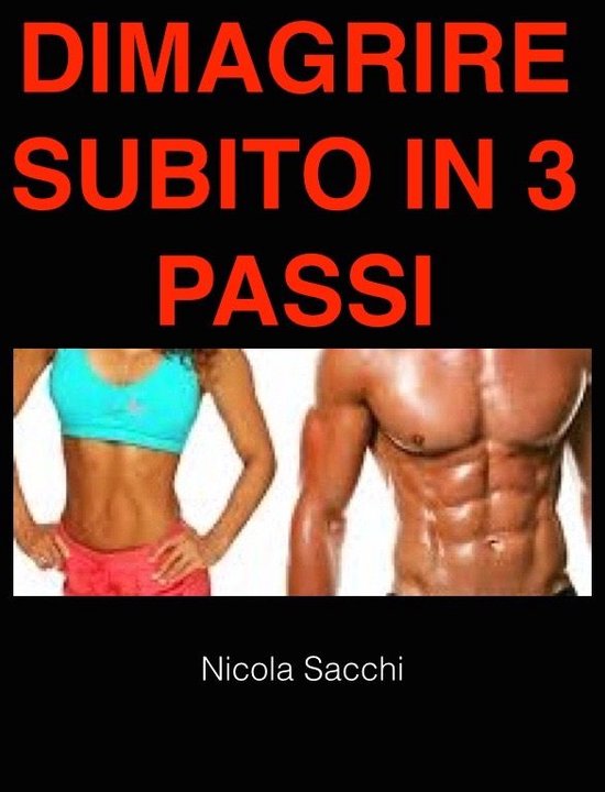 Dimagrire subito in 3 passi - cover