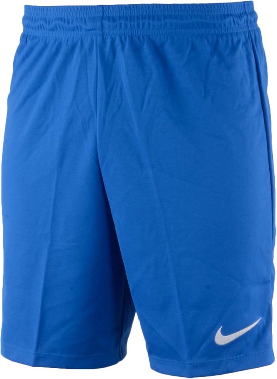 Nike Park Ii Knit Short Nb Sportshort Heren - Royal Blue/White - Maat S