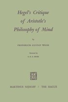 Hegel’s Critique of Aristotle’s Philosophy of Mind