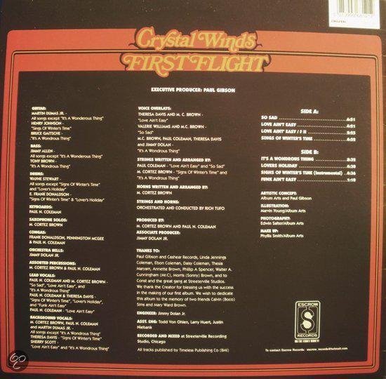Crystal Winds / First Flight First Flight, Crystal Winds | LP