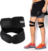 Knie Brace Met Patella Support - Zwart