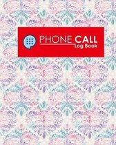 Phone Call Log Book