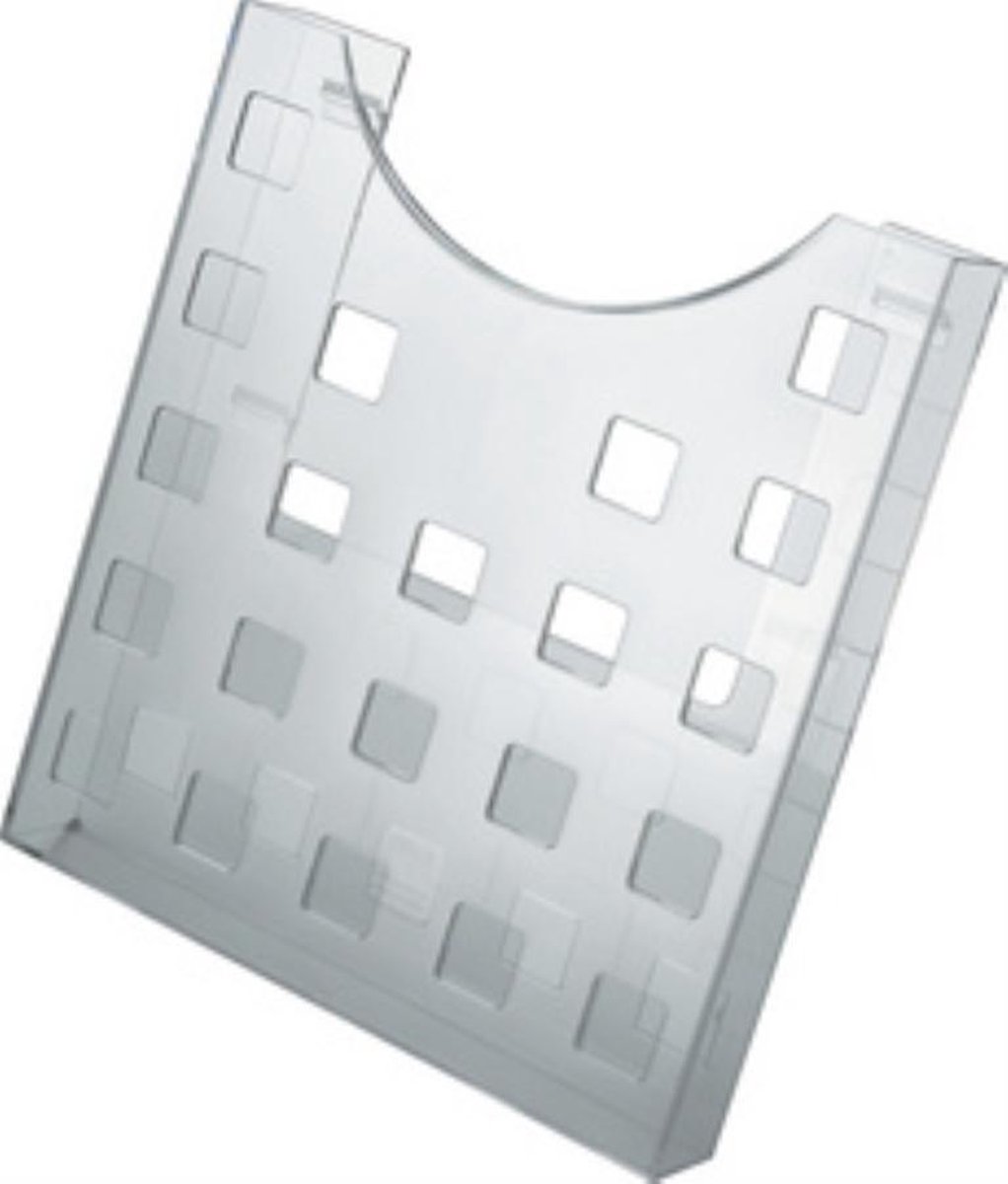 H6102508 Prospekthalter A4 grau/transparent