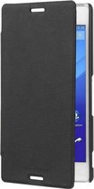 Roxfit Flip Book Case Sony Xperia M4 Aqua Black