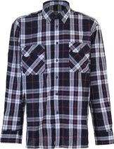 STØRVIK Houthakkersblouse Katoen Lange mouw Heren C7 Antraciet Grijs - Maat 2XL - EGERSUND