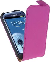 Lederen Hoes Flip Case Cover Hoes Samsung Galaxy S3 i9300i Neo