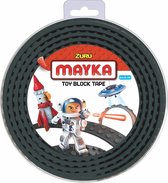 Zuru-Mayka 34648 Block Tape 2 Noppen 2m Zwart