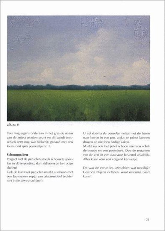 Schilderen Met Olieverf En Acryl
