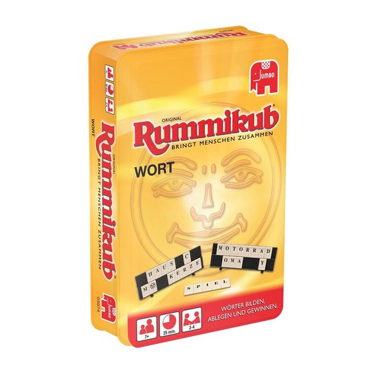 Afbeelding van het spel Rummikub WORT Kompakt Rummikub Wort Bordspel Tile-based