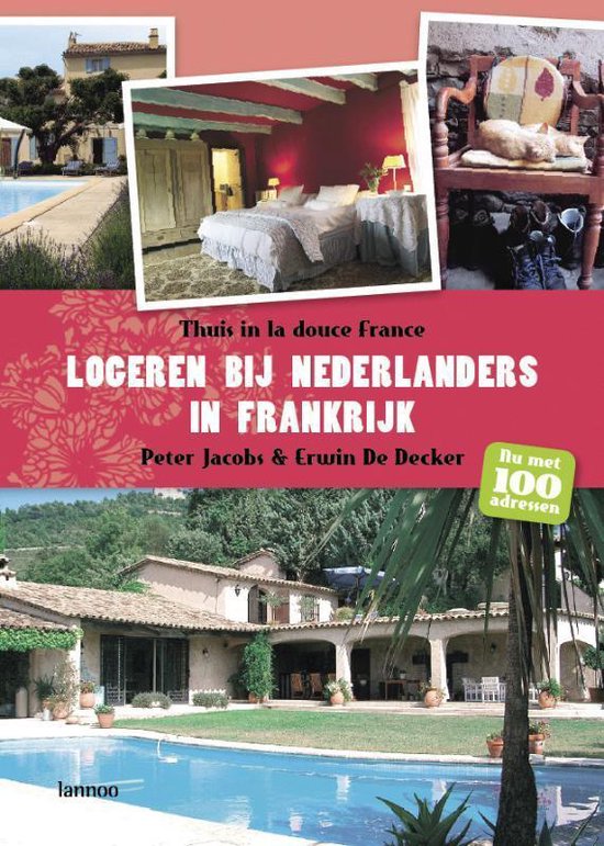 Cover van het boek 'Logeren bij Nederlanders in Frankrijk'