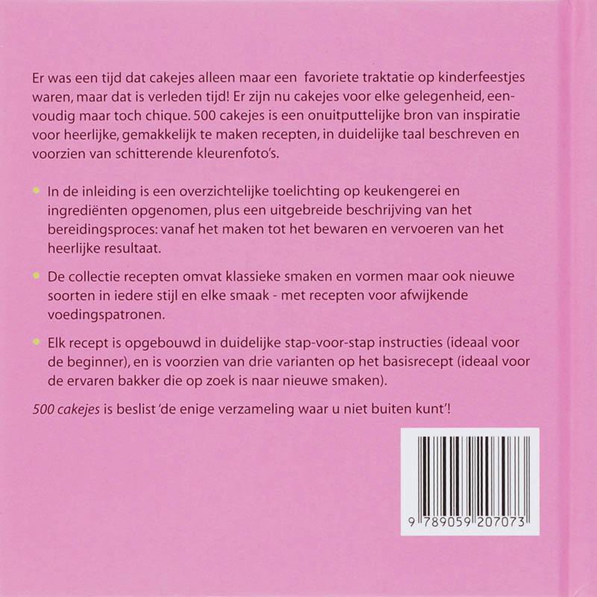 500 cupcakes - back cover