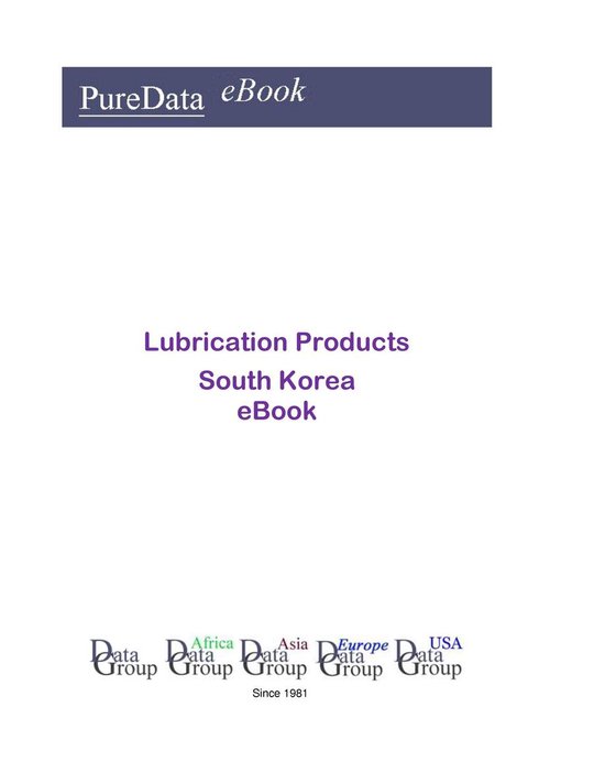 PureData eBook - Lubrication Products in South Korea - cover