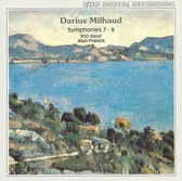 Milhaud: Symphonies 7-9 / Alun Francis, RSO Basel