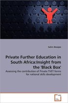 Private Further Education in South Africa