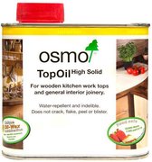 Osmo TopOil 3061 acacia 0.5 Liter | Meubel Olie voor Hout | Werkbladolie | tafel - snijplank - Werkbladen | Houtolie - meubelolie