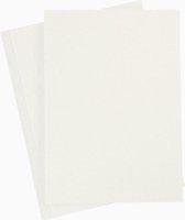Carton Hobby - A4 - 21 x 29,7 cm - 75 feuilles - Blanc cassé - convient à de nombreuses fins créatives
