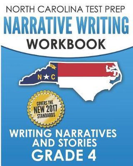 NORTH CAROLINA TEST PREP Narrative Writing Workbook Grade 4 - cover