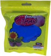 Vervormbare Stuiterklei | Squishy Stuiterbal | Stressbal / hobby klei / kneed foam klei - Blauw