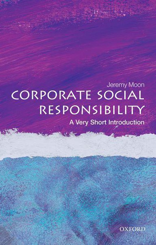 Very Short Introductions - Corporate Social Responsibility - cover
