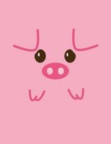 Pink Pig Notebook