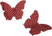 Nipple Sticker - Tepelsticker - Vlinder - Tepel Plakker - Rood Design - Tepelstickers | Multipack Tepelplakkers | Tepel cover | Nipple covers | Tepelbedekkers