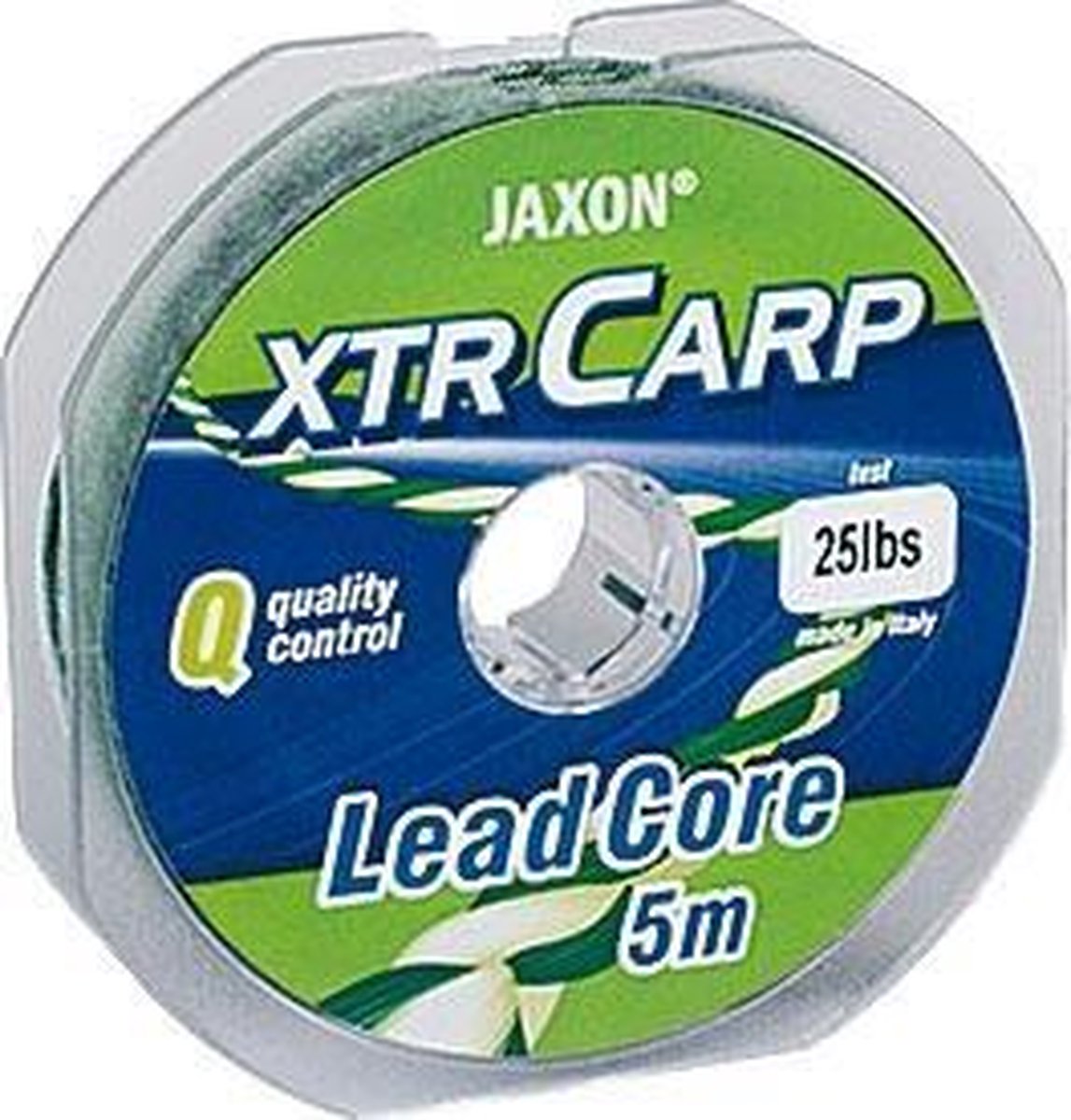 Merkloos Lead Core Karpvislijn 5m - 25lbs - Bruin