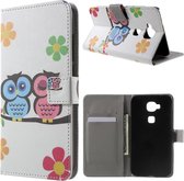 Huawei G8 wallet agenda hoesje 2 uil