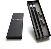 ChopStore - Wakasa Silver chopsticks in luxe cadeauverpakking