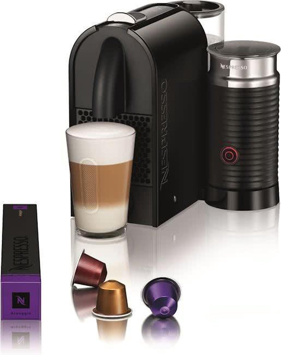 erfgoed veld Skalk Nespresso Magimix U Milk M130 Koffiemachine - Zwart | bol.com