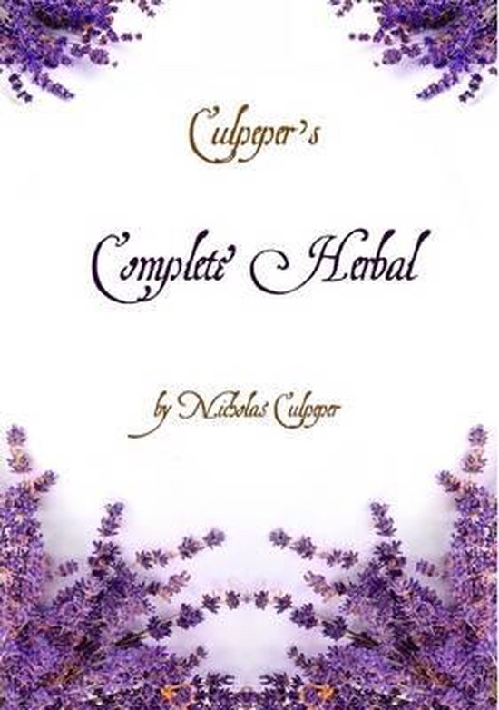 Culpeper's Complete Herbal - cover