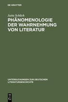 Phänomenologie Der Wahrnehmung Von Literatur