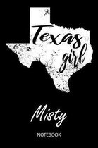 Texas Girl - Misty - Notebook