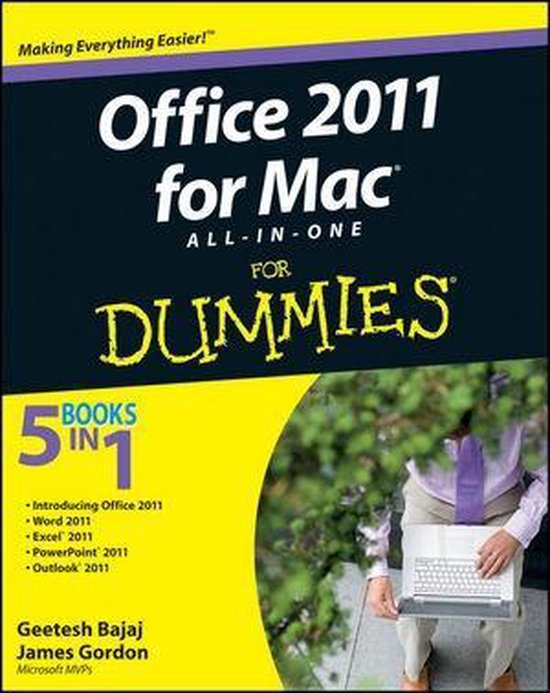 Office 2011 for Mac All-in-One For Dummies - cover