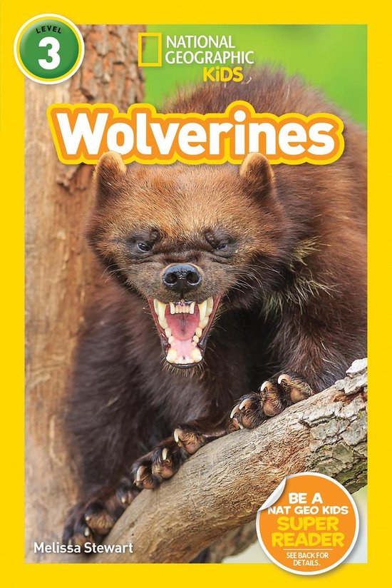 National Geographic Kids Readers 3 - Wolverines (National Ge ... - cover