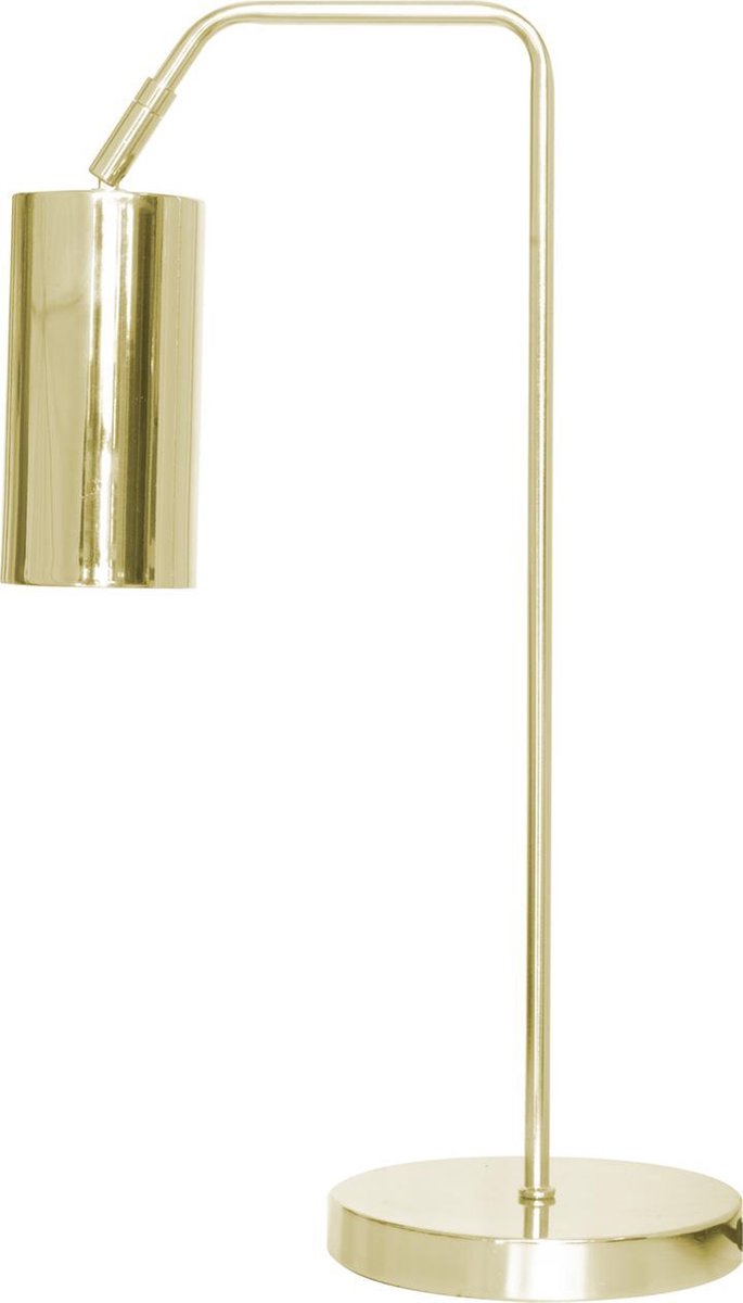 Design Tube Bureaulamp - Messing - Ø15 x 46 cm - Messing | bol.com